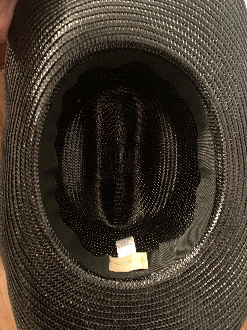 🆕- Daisy Fuentes Woman’s Black Cowgirl Hat with UPF 50+ & Gold Emblem - Picture 4 of 8